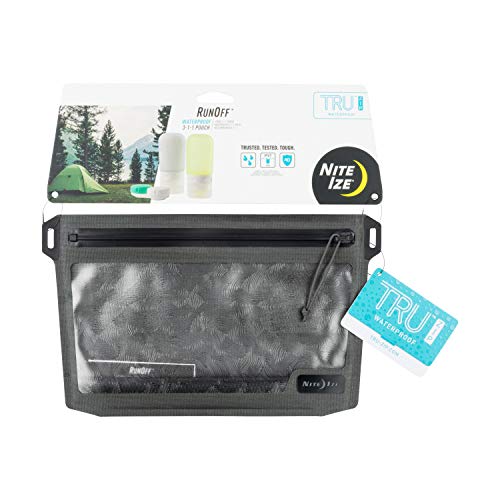 Nite Ize Runoff Waterproof Bags. Tough Trusted Protection for Water Sports and Adventure Travel (3-1-1 Pouch) - Image 1