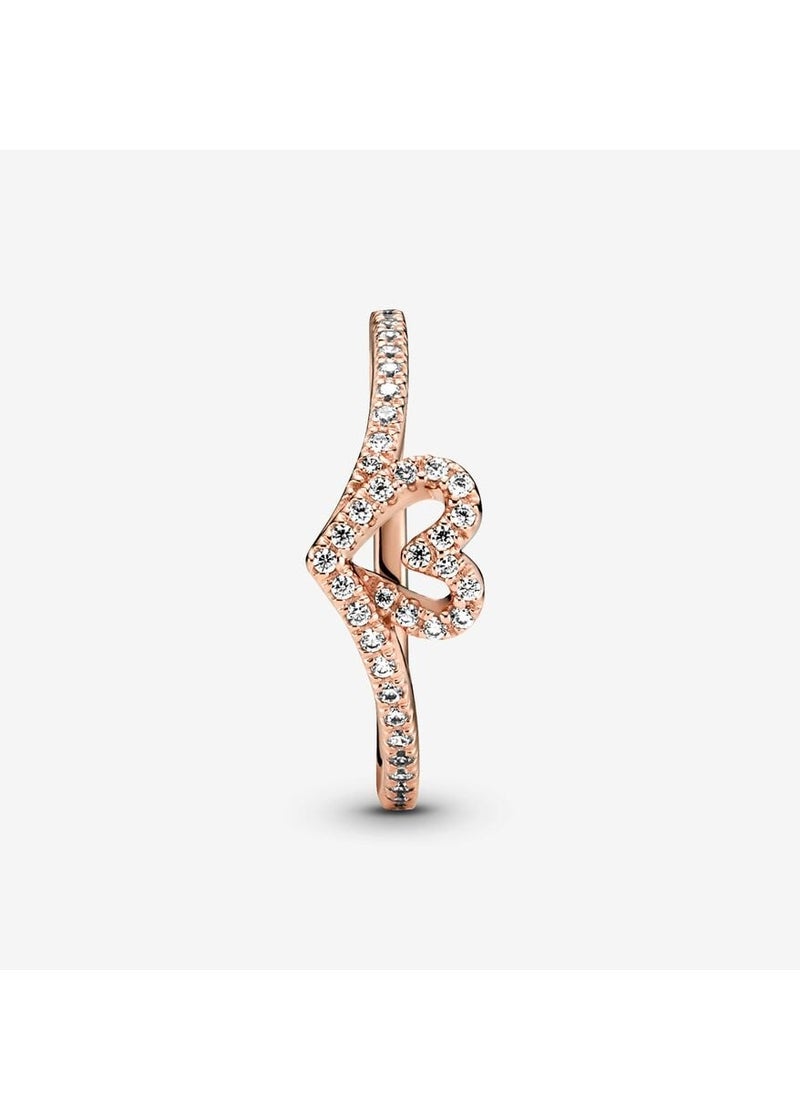 Pandora marquise wishing bone ring