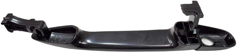 PT Auto Warehouse TO-3181A-FP Outer Exterior Door Handle Set - Textured Black with Keyhole, Front Left/Right Pair - Image 3