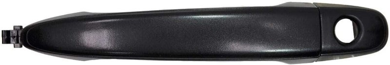 PT Auto Warehouse TO-3181A-FP Outer Exterior Door Handle Set - Textured Black with Keyhole, Front Left/Right Pair - Image 2