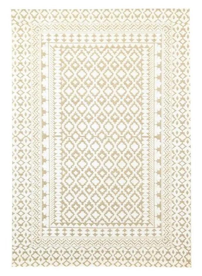 Alkaffary Sofa Jute rug with a special vibe that matches your carpet decor, 1.60x2.30, Cream - Image 1