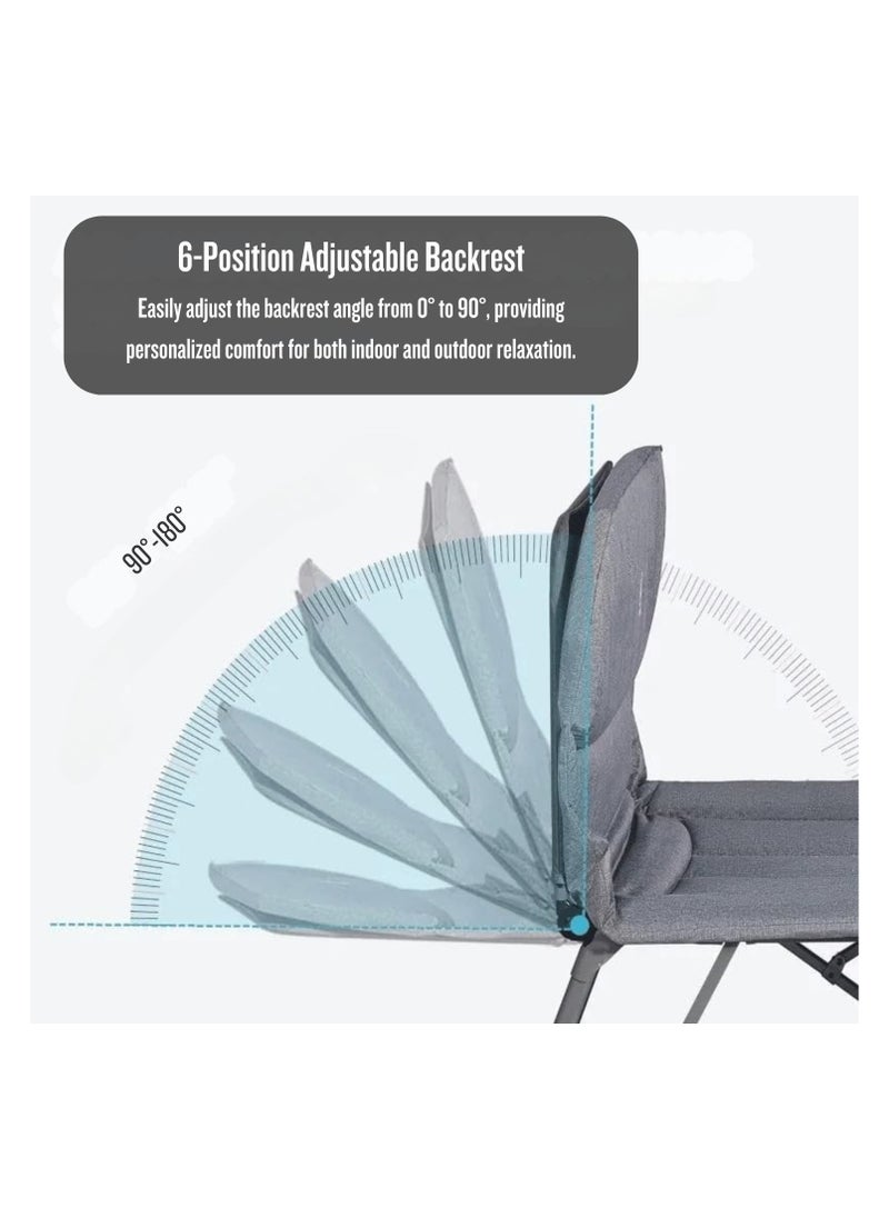 Foldable Camping Cot, Portable Sleeping Bed for Adults, Lightweight and Sturdy, Folding Cot for Camping, Office, Travel, and Outdoor Use, Compact, Easy to Carry, Durable Frame, Comfortable Design