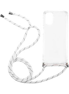 TahTicMer Samsung Galaxy Note 20 N980 Case Shoulder Neck Strap Rope Transparent Anti-Shock X-Rop Case Four-Corner Impact Protection  - Image 1