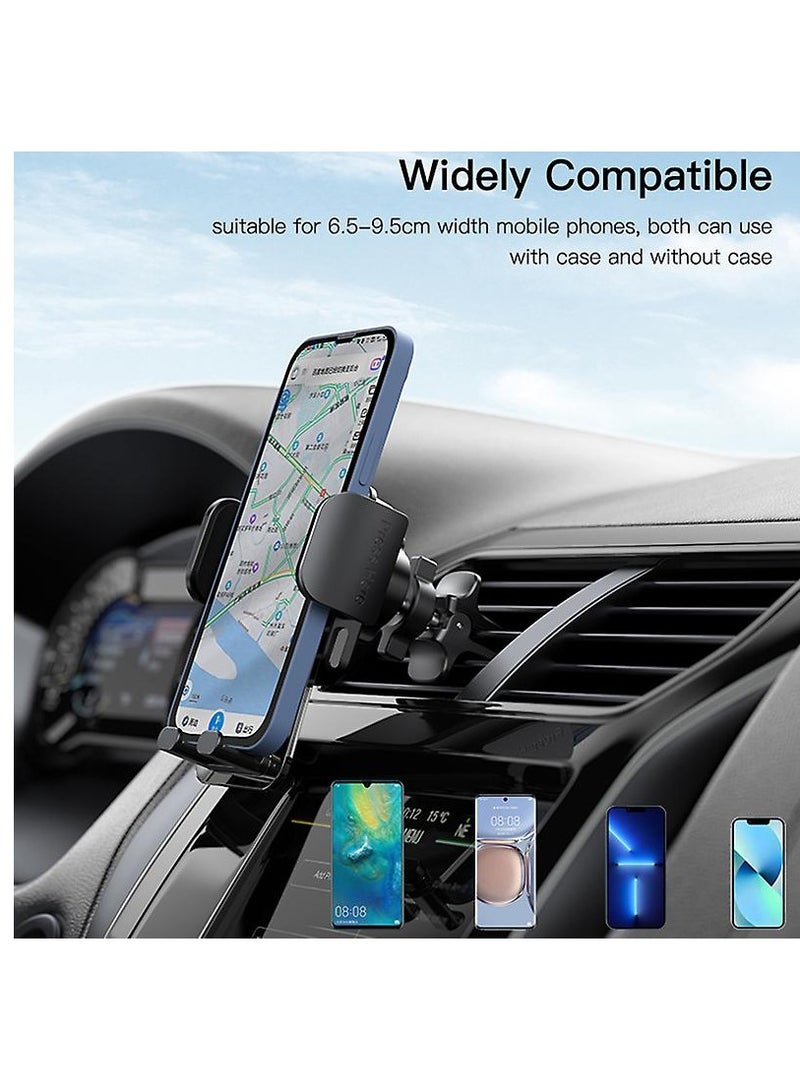 Yesido C163 Air Vent Transparent Car Mount Phone Holder" - Image 5