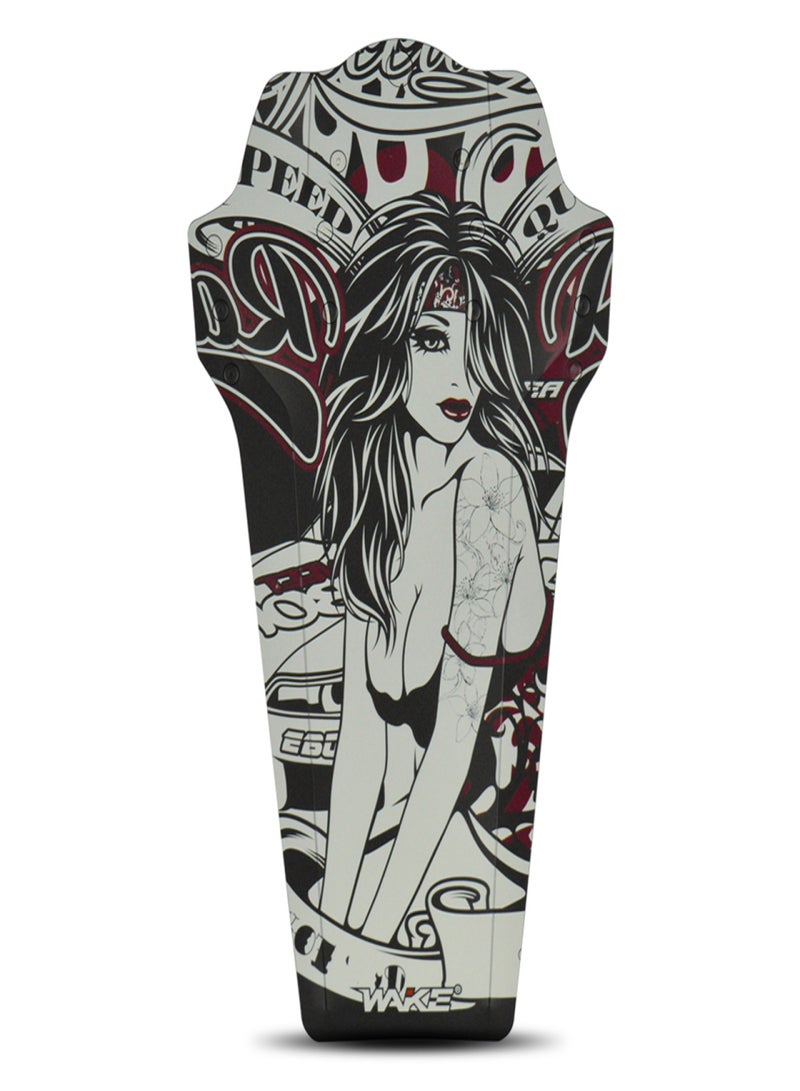 WAKE 1 Pair Bicycle Tyre Tire Front Rear Mud Guards Set Mudguard Fenders Set Bike Mud Protection Guard - Image 5