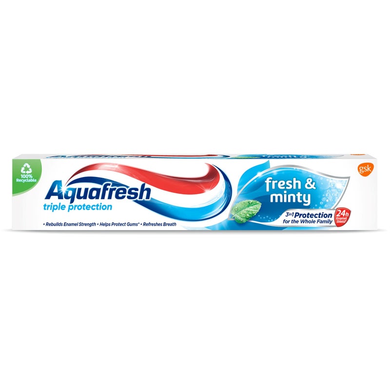 Aquafresh Triple Protection Fresh & Minty Toothpaste - Image 1