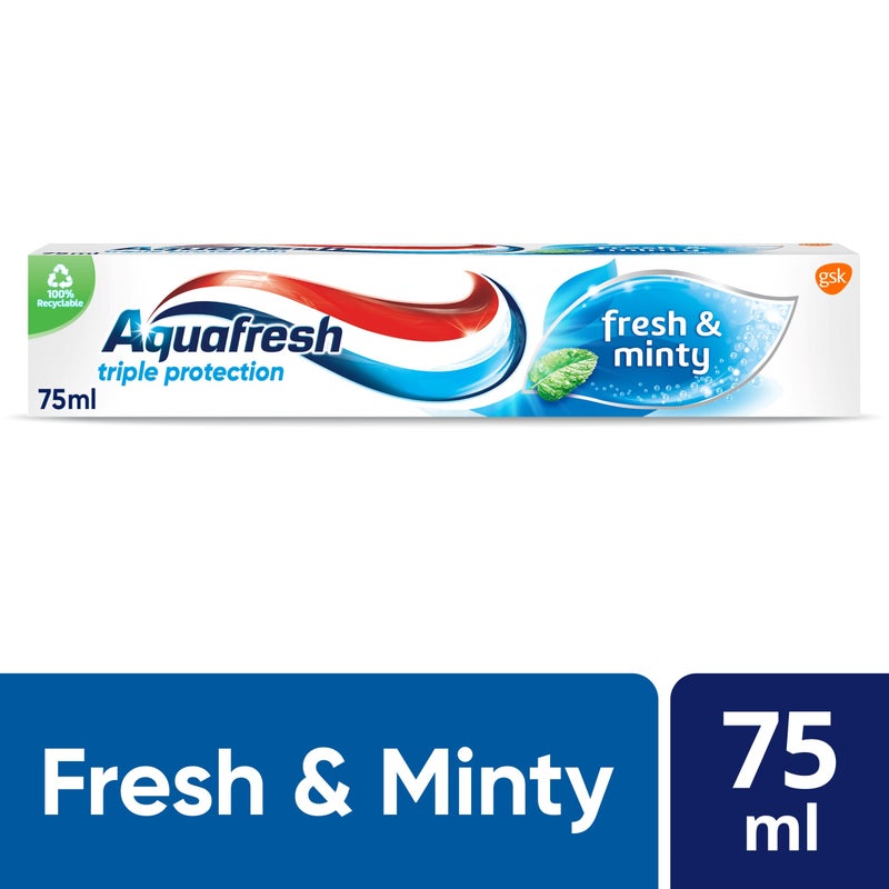Aquafresh Triple Protection Fresh & Minty Toothpaste - Image 2