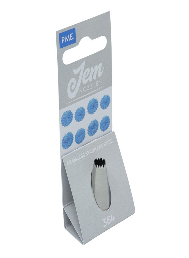 PME JEM Fine Tooth Open Star Piping Nozzle Decorating Tip #364 - Image 5