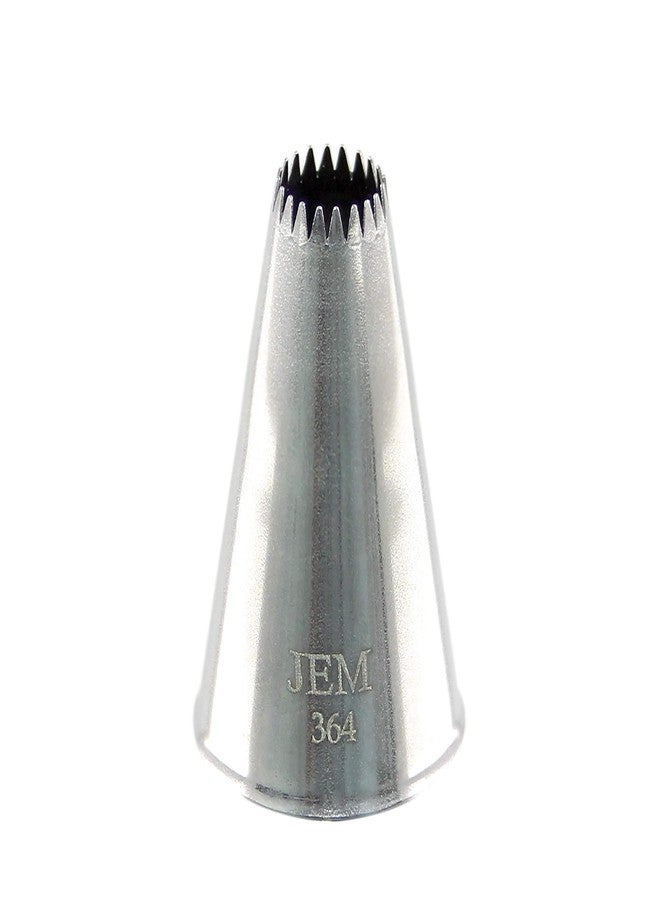 PME JEM Fine Tooth Open Star Piping Nozzle Decorating Tip #364 - Image 2