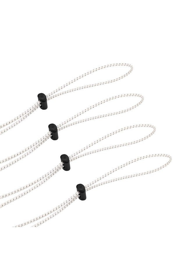 Oumers Bungee Goggle Strap Kit(4Pack), Adjustable Replacement Swimming Goggle Straps With Cord Lock Clamp For Swim Goggles Anti Fog Racing Kids Goggles ;Universal Durable, One Size Fits All - Image 1