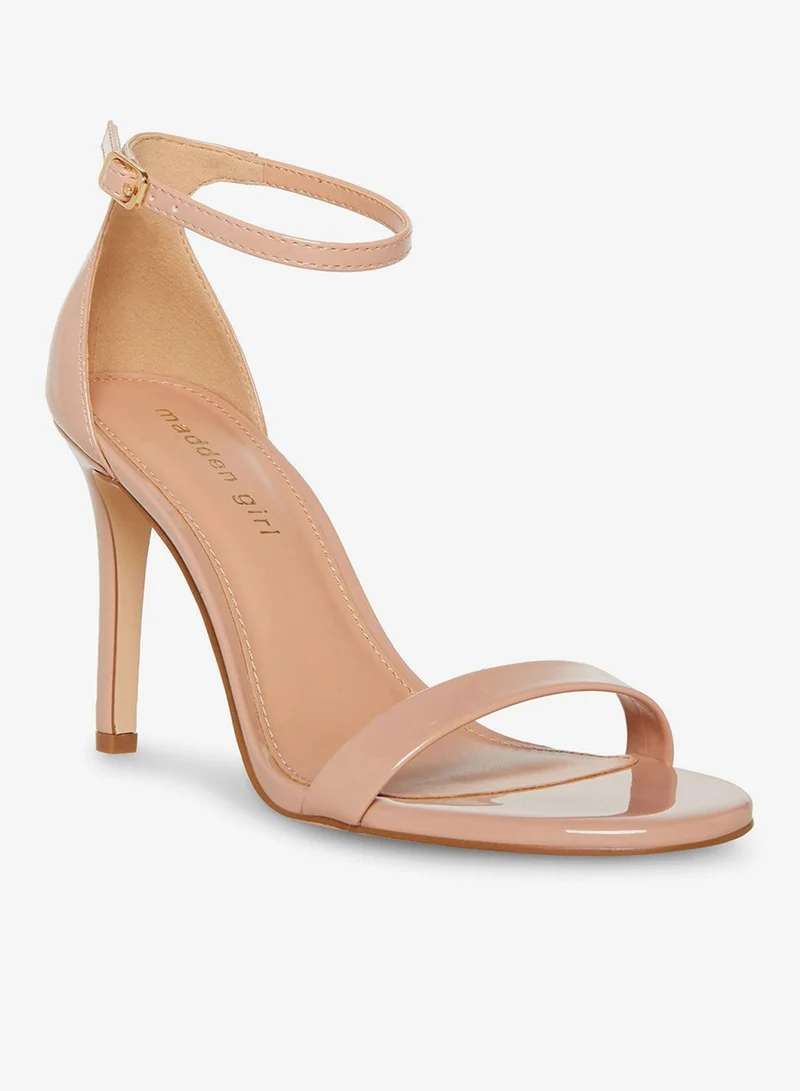 ستيف مادن Steve madden brazen dark nude patent women's sandals