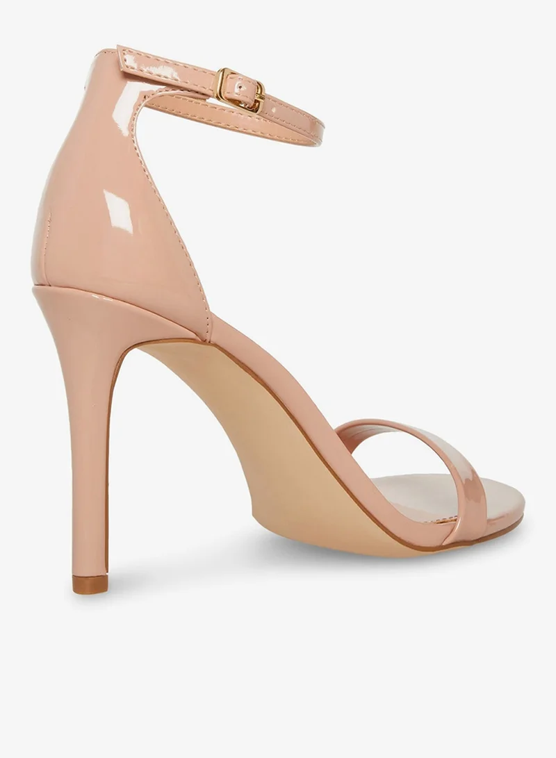 STEVE MADDEN  Steve madden brazen dark nude patent women's sandals for Women | Best Price UAE