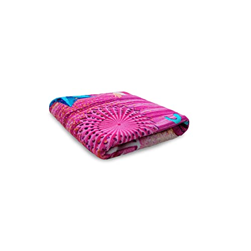 Sassoon Disney Princess & Friends (Sparkle) Cotton Kids Bath Towel with Gift Box in 400 GSM- 60 cm x 120 cm - Image 4