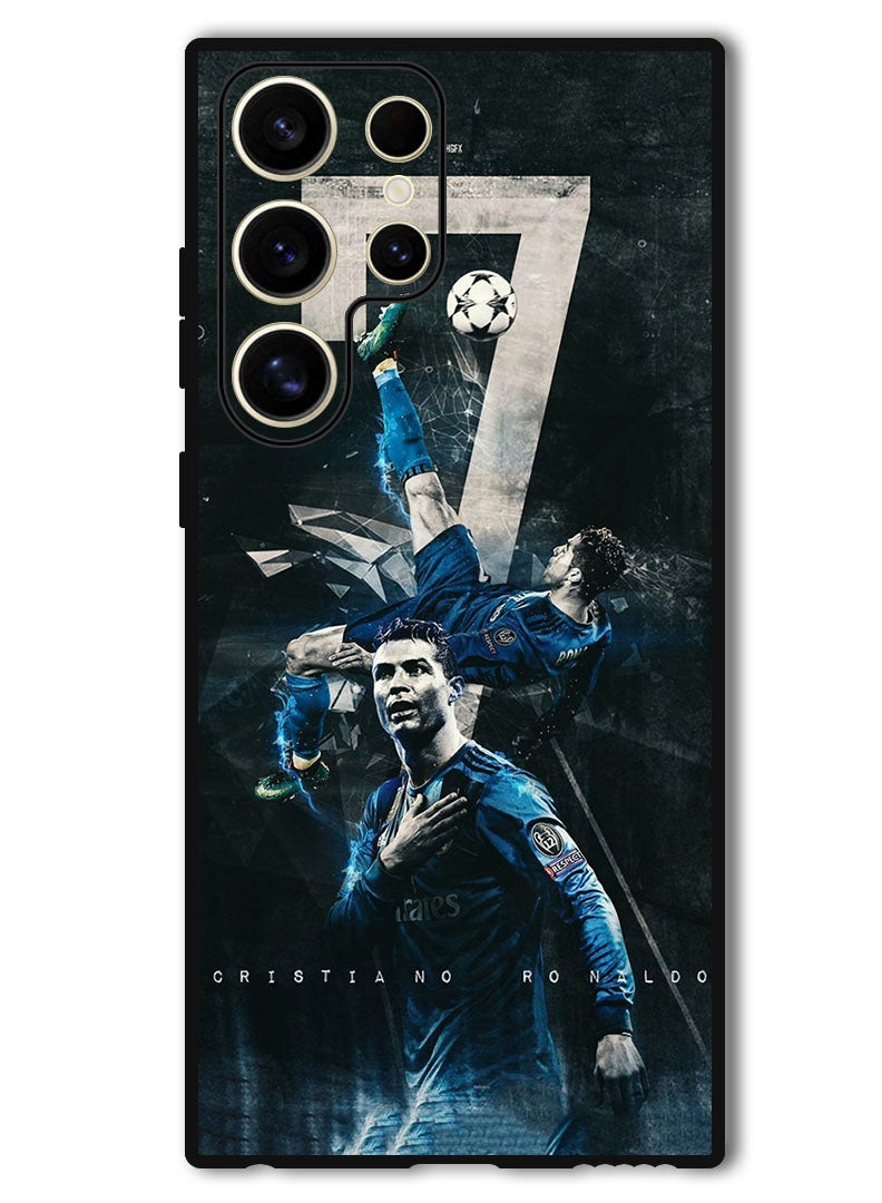 Theodor Protective Case Anti Scratch Shock Proof Bumper Cover For Samsung Galaxy S24 Ultra Ronaldo 3 - Image 1