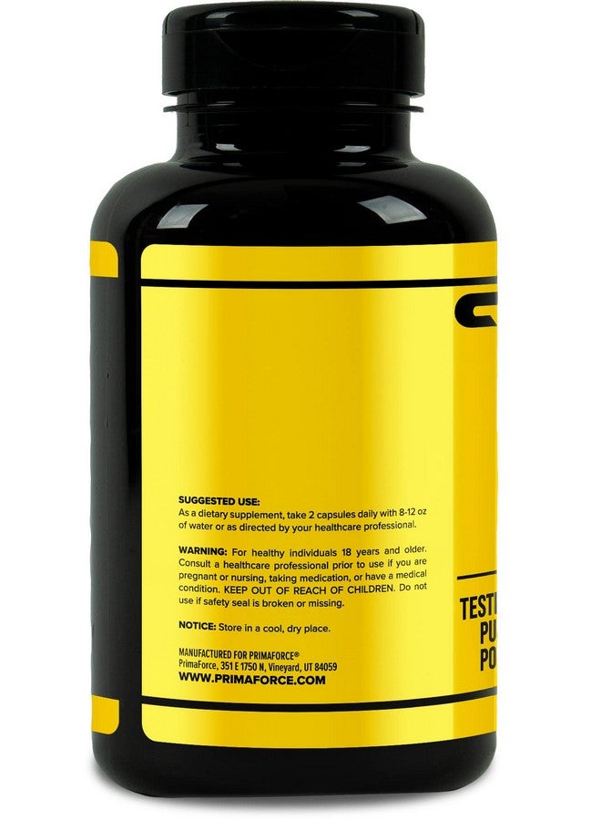 PrimaForce EAA Capsules 1200mg, 180 Capsules, 90 Servings - Essential Amino Acids - Non-GMO, Gluten Free & Vegitarian Friendly - Image 3