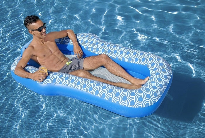 بست واي شاذلونج مريح عائم قابل للنفخ 178x117 سم - 43554 - Image 4