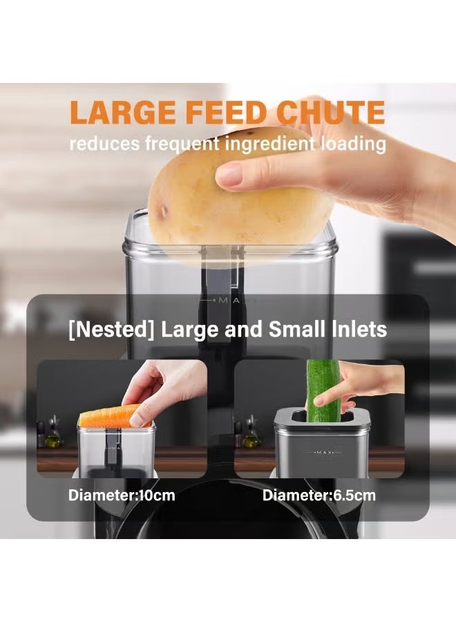 سونفير سونيفر SF-5550 قطاعة وخلاط كهربائي متعدد الوظائف 6 في 1 | محرك قوي بقدرة 80 واط | 6 شفرات من الفولاذ المقاوم للصدأ | جهاز تحضير سلطة وتقطيع وبشر | تصميم سهل التنظيف وآمن خالٍ من مادة BPA | مثالي للتحضير السريع والآمن للطعام - Image 5