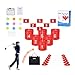 VEVOR Backyard Golf Game 6 Hole Golf Course Golf Practice Games Golf Chipping Game for Family Adults and Kids Portable Outdoor Yard Golf Game for Lawn Yard Camping Park Beach - Image 3