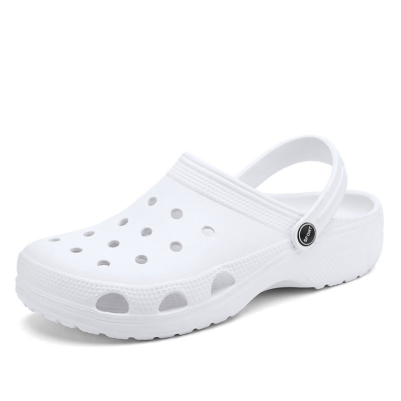 Garden Shoes Men'S And Women'S Hole Shoes Sandals Sandals Two-Use Couples Baotou Beach Shoes Men'S - Image 3