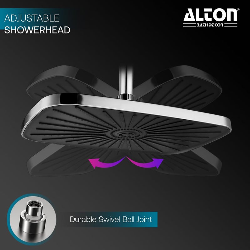 Alton ALTON SHR22185 ABS12INCH Single Flow Overhead Shower Without Arm - Image 4