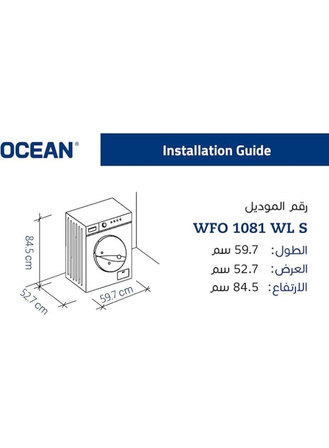 Ocean 8 KG Automatic Washing Machine - Image 2
