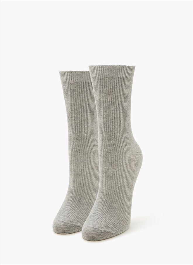 FOREVER 21 Ribbed Crew Socks  - Image 3