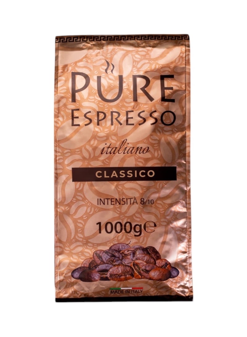 Pure Espresso Pure Espresso Italiano Classico Intensita 8/10 1000grams 