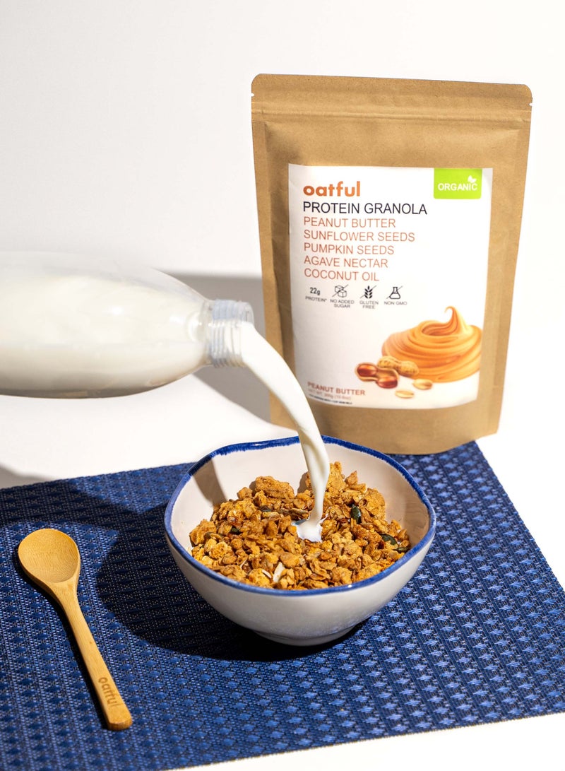 Oatful Organic Peanut Butter Protein Granola 60g - Image 3