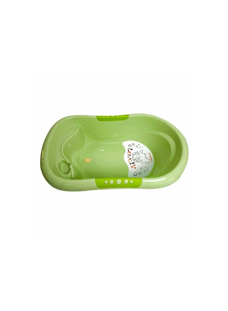 Forest Friends Portable Folding Baby Bathtub Green