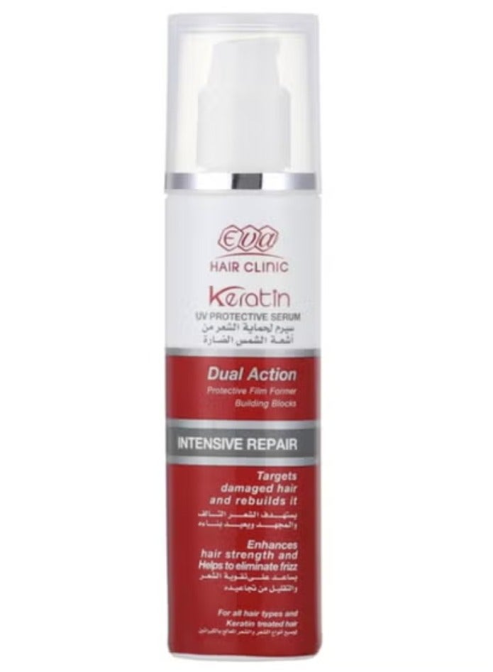 إيفا سيروم الشعر الواقي من الأشعة فوق البنفسجية من إي كيراتين - إصلاح مكثف ولمعان (100 مل) - Image 2