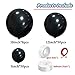 KAWKALSH Black Balloon Arch Kit 111Pcs 18 12 5 Inch Latex Party Balloons Garland for Birthday Baby Shower Wedding Engagement Anniversary Christmas Party Decorations - Image 4