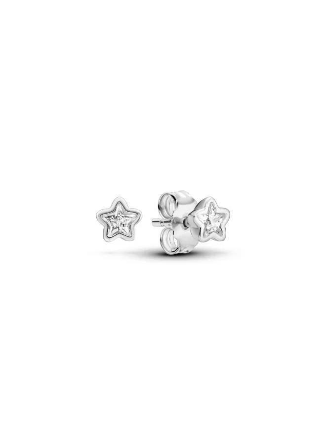 PANDORA Sparkling Star Stud Earrings