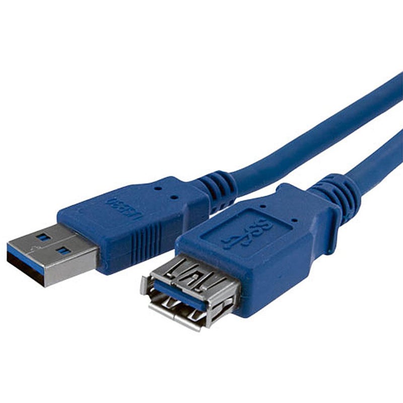 StarTech.com 1m Blue SuperSpeed USB 3.0 Extension Cable A to A - Male to Female USB 3 Extension Cable Cord 1 m (USB3SEXT1M) - Image 3