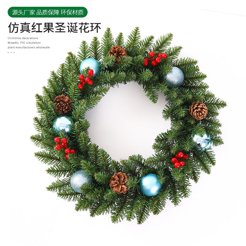 Christmas Garland 30/40/50/60Cm Christmas Tree Festival Decoration Gift Creative Decoration Hanging Decoration Scene Layout - Image 2