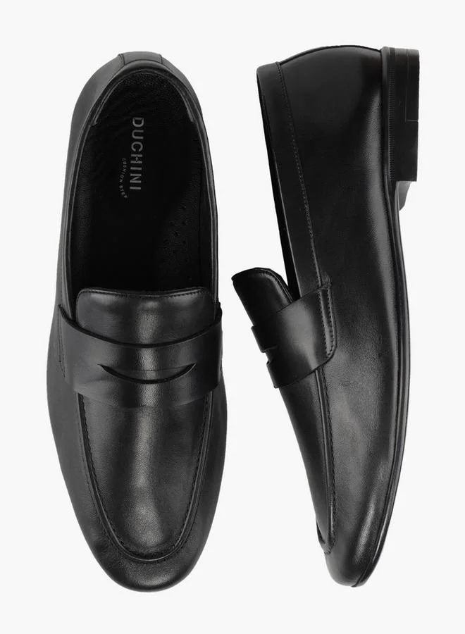 Men Slip-On Leather Loafers