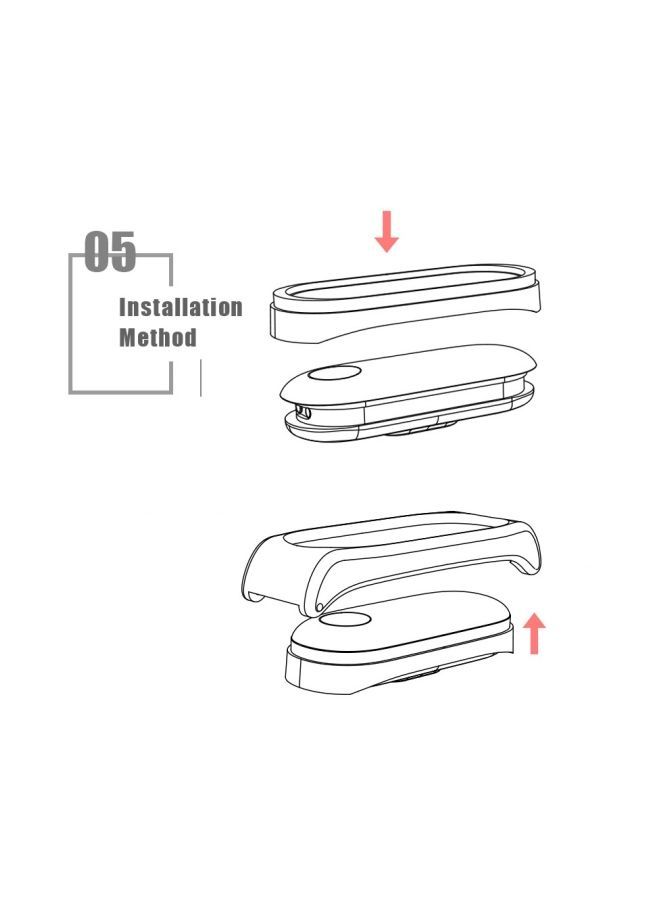 NIBEMINENT Replacement Band For Xiaomi Mi 3/4 Brown - Image 2