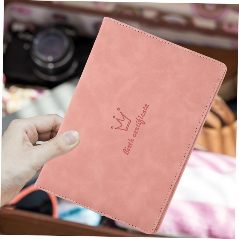 Birth Certificate Protective Cover Newborn Document Holder Practical Case - Image 5