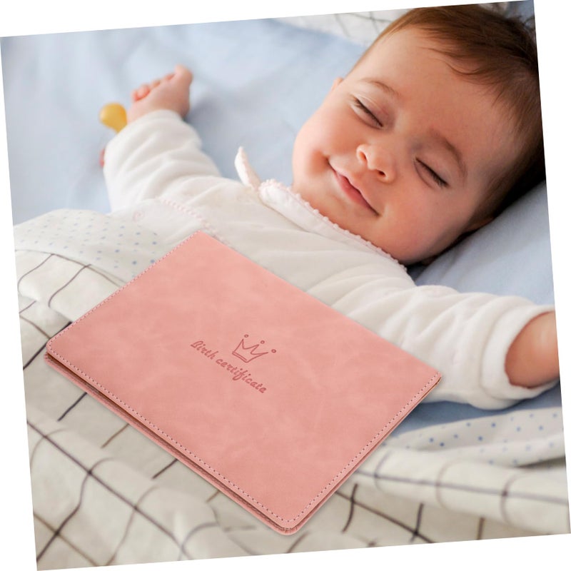 Birth Certificate Protective Cover Newborn Document Holder Practical Case - Image 3