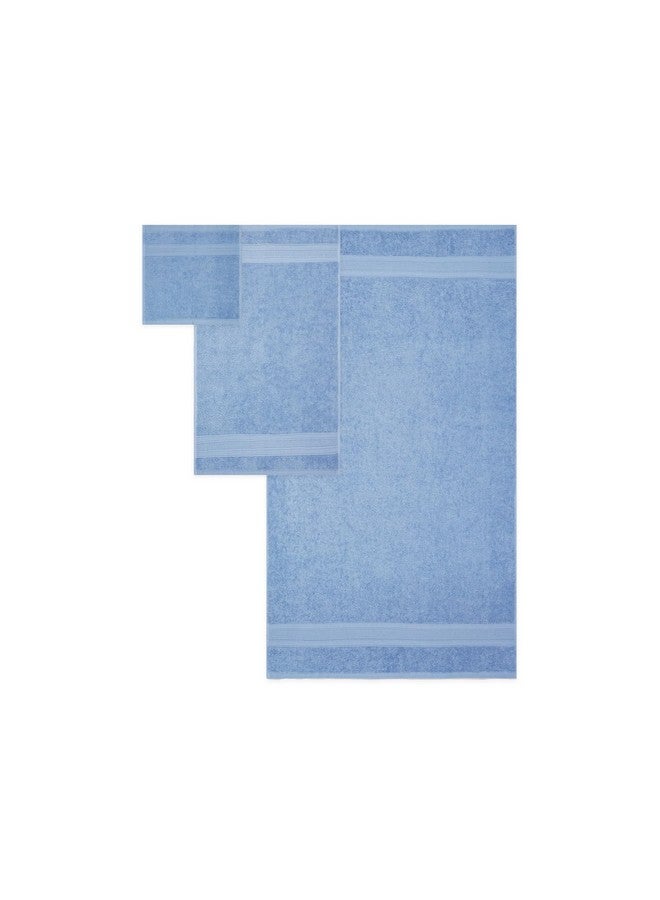 Trident Soft Comfort Air Rich Towels for Bath, 100% Cotton Towel, Super Soft, Highly Absorbent, 3 Pieces Towel Set, 500 GSM - Allure - Image 5