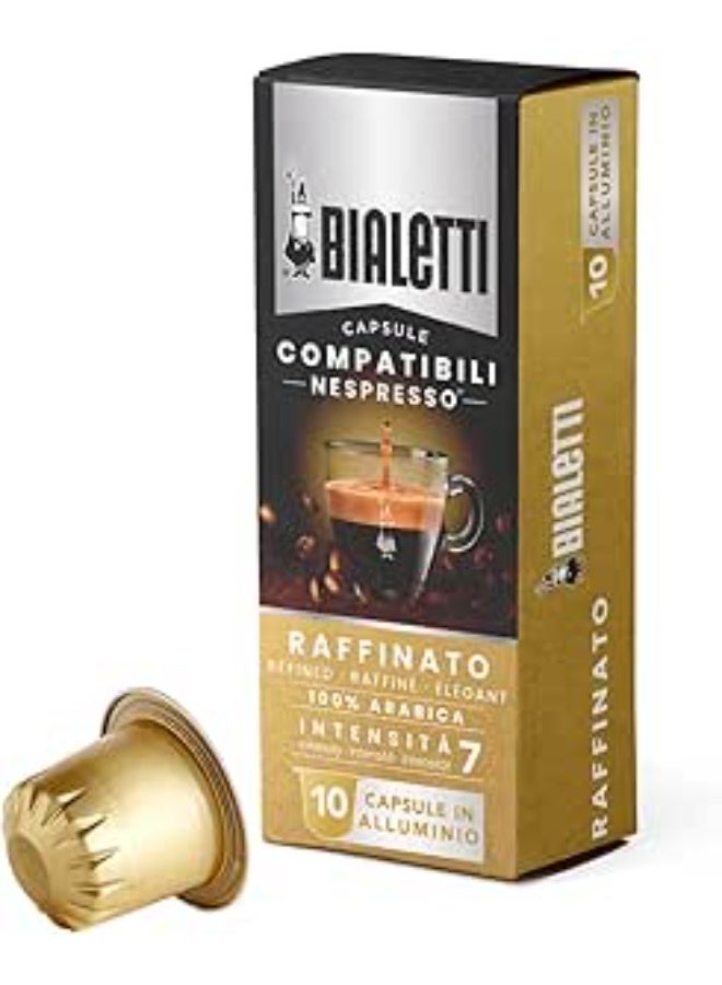 بياليتي كبسولات بياليتي رافاينتو متوافقة مع نسبريسو الومينيو 10كبسولات - Image 1