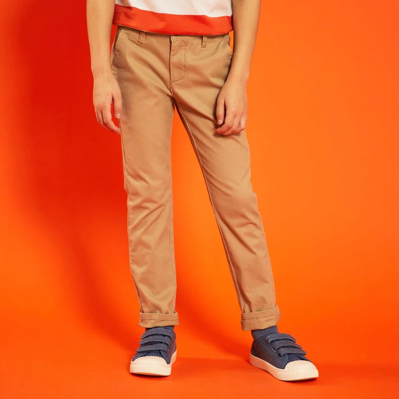 Kiabi  Chinos Beige for Men | Best Price UAE