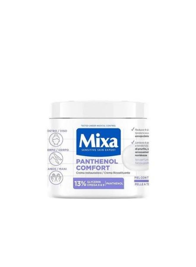 Mixa Panthenol Comfort Body Cream 400ml - Image 1