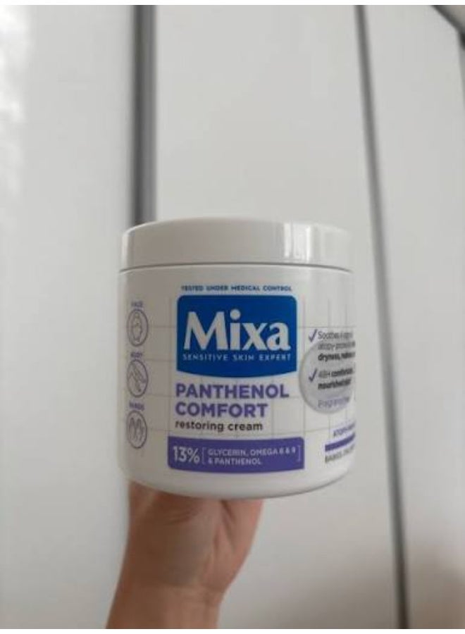 Mixa Panthenol Comfort Body Cream 400ml - Image 2
