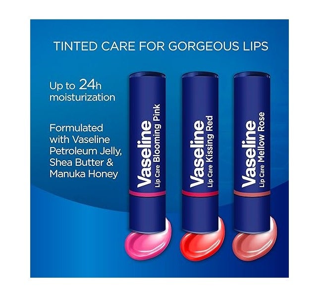 Vaseline Color and Care Lip-Therapy Mellow Rose Lip Therapy 3 g - Image 3