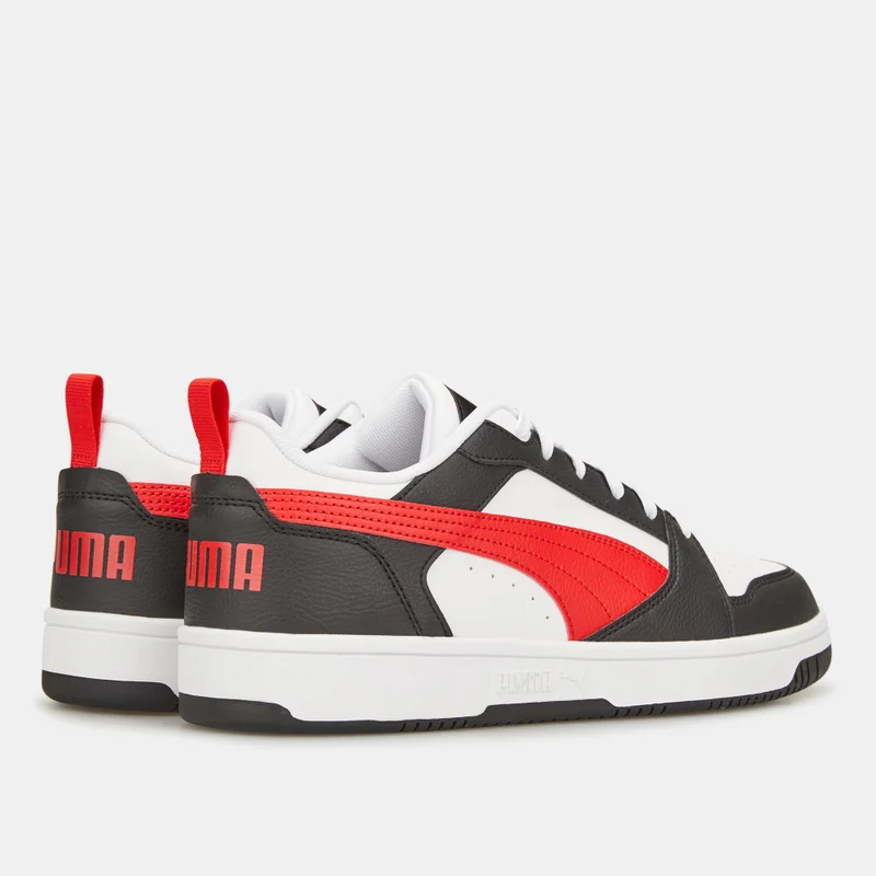 PUMA White Men's Rebound v6 Low Shoes  | Best Price UAE