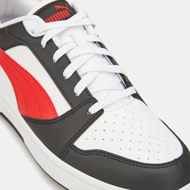 PUMA White Men's Rebound v6 Low Shoes  | Best Price UAE