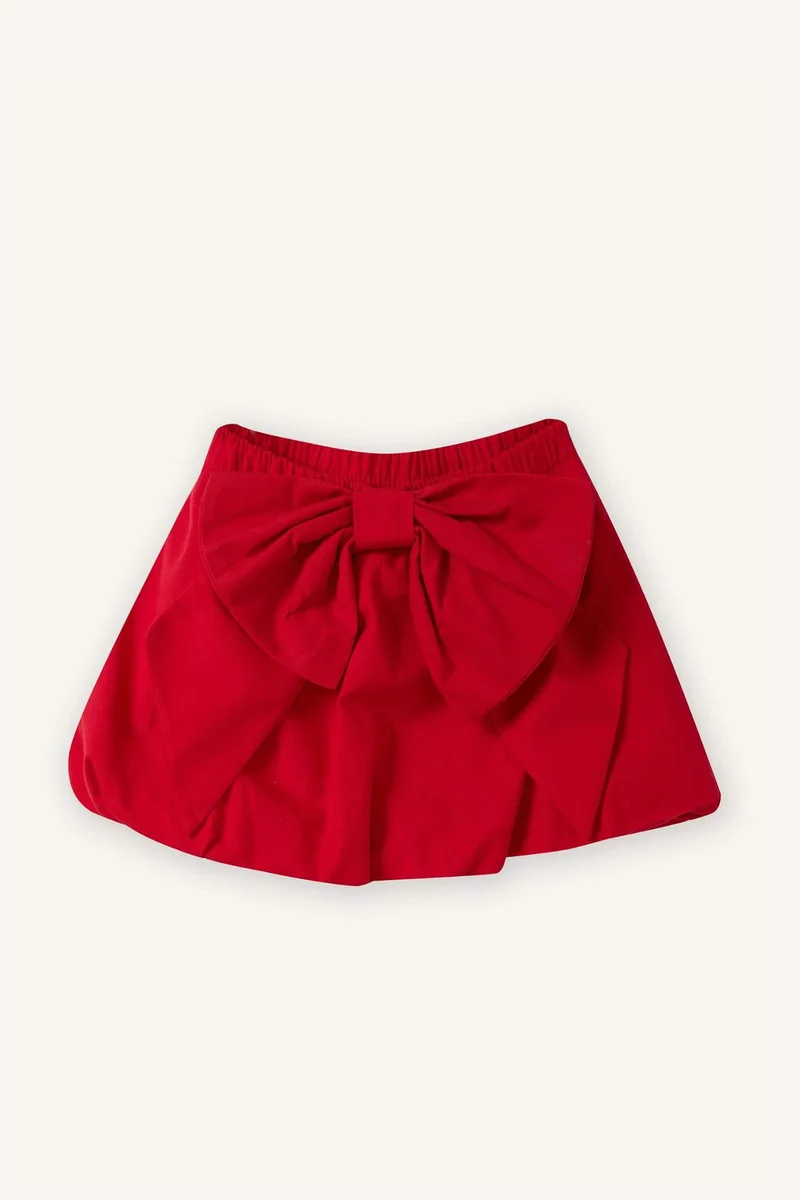 ديفاكتو Baby Girl Poplin Balloon Fit Skirt
