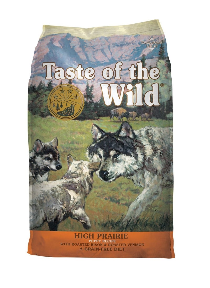 Taste of the Wild - High Prairie Puppy Recipe Roasted Venison Puppy Dry Food 12.7Kg - Image 1