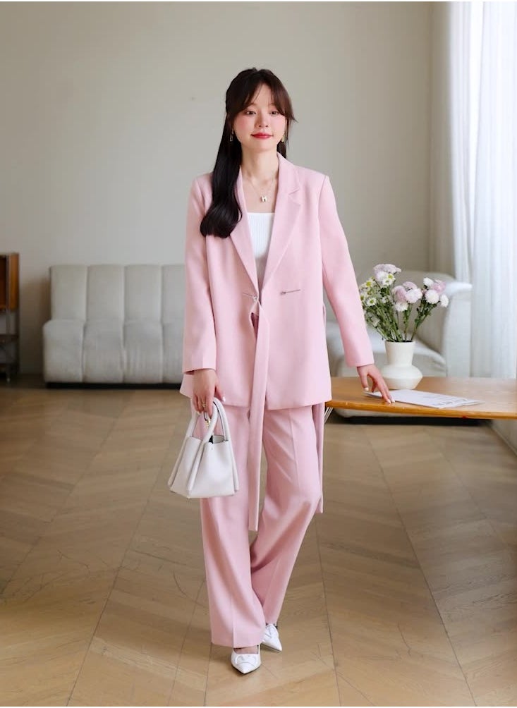 KUYING New Fashionable Women's Slim Fit Suit Set  - Image 1