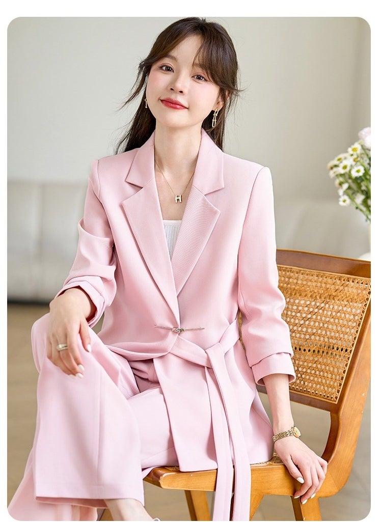 KUYING New Fashionable Women's Slim Fit Suit Set  - Image 3